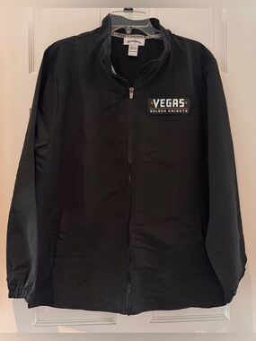 Vegas Golden Knights Limited Edition Station Casinos Black Windbreaker  - Medium